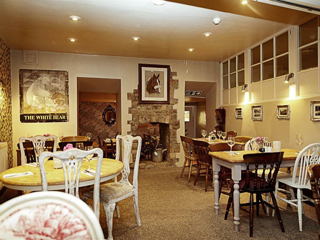 The White Bear Hotel Shipston-on-Stour Bagian luar foto